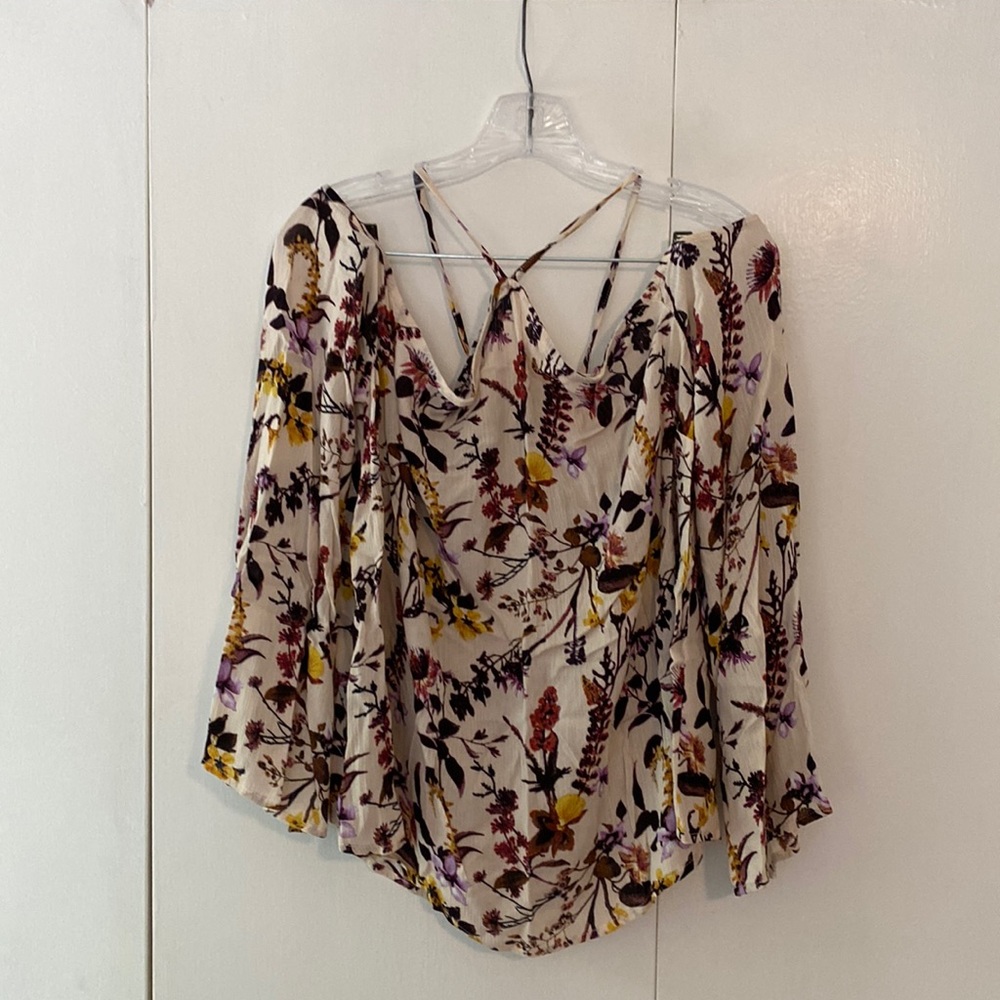 Love fire floral shirt